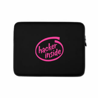 Hacker Inside Soft Laptop Case