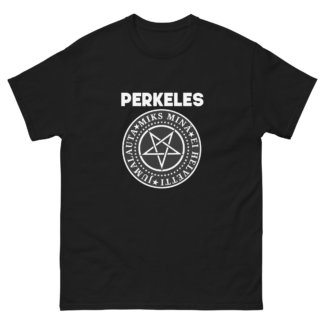 PERKELES - Musta Unisex T-Paita - SYANITE DESIGNS!